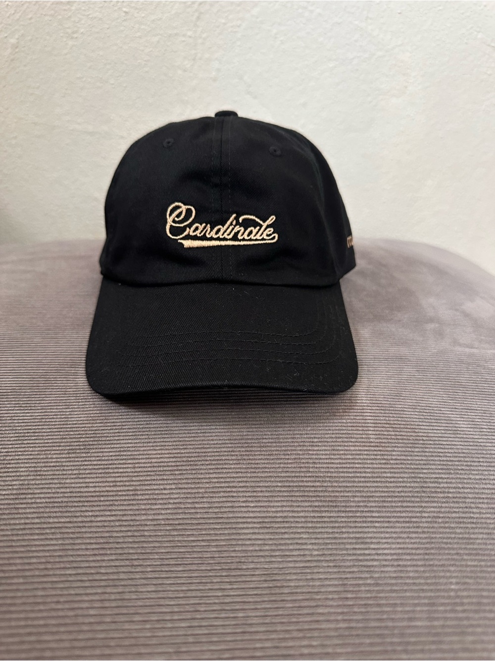 Cardinale Winery Bottlerock Music Festival 2025 Black Dad Hat Cap OSFM